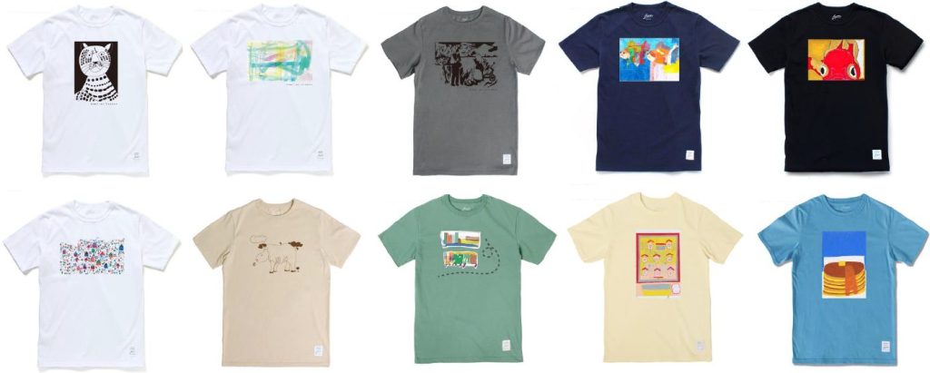 【mumokuteki】障害のある方が描いたアート作品の「Tシャツフェア」を開催します